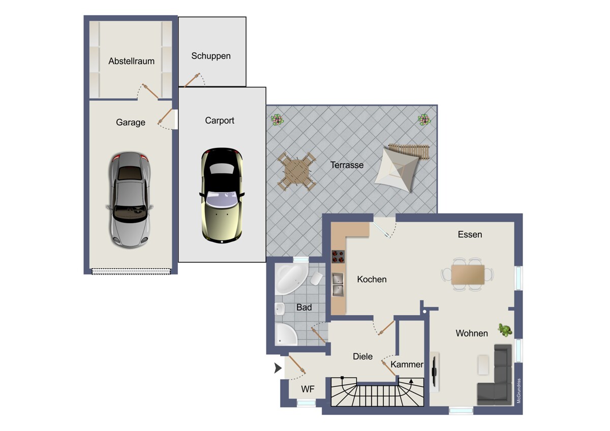 Grundriss EG