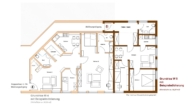 Grundriss (hier W 4) - 3 Zimmer-Eigentumswohnung: Groß, zentral, bezahlbar!