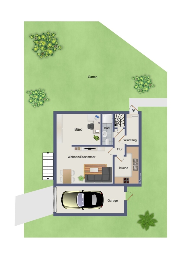 Grundriss aktuell