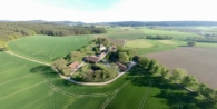 Herrschaftliches Anwesen in einzigartiger Alleinlage! - Luftbild