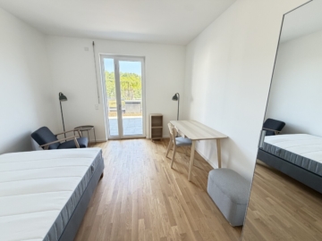 Hochwertiger Erstbezug: Möblierte 1-Zimmer-Wohnung mit Terrasse und Stellplatz in Sinzing!, 93161 Sinzing, Etagenwohnung
