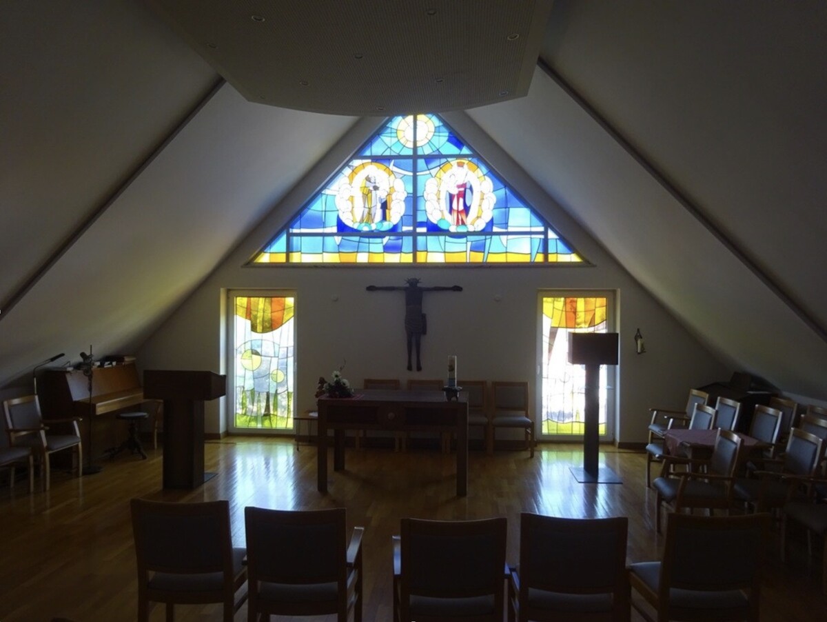 Kapelle in der 2. Ebene des Dachgeschosses