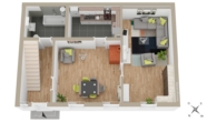Grundriss EG - Die besondere Immobilie mit südländischen Flair, viel Platz und vielen Möglichkeiten!