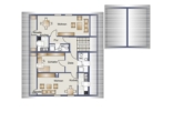 Grundriss Dachgeschoss Rechts - Bezahlbares Mehrfamilienhaus zur Kapitalanlage und? oder? Eigennutz. Die Gelegenheit!