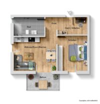 Der Grundriss Ihrer Wohnung