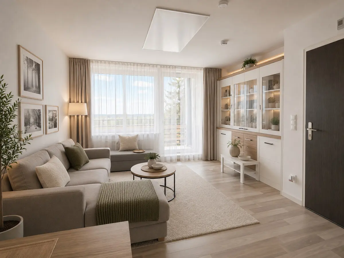 Wohnzimmer Staging
