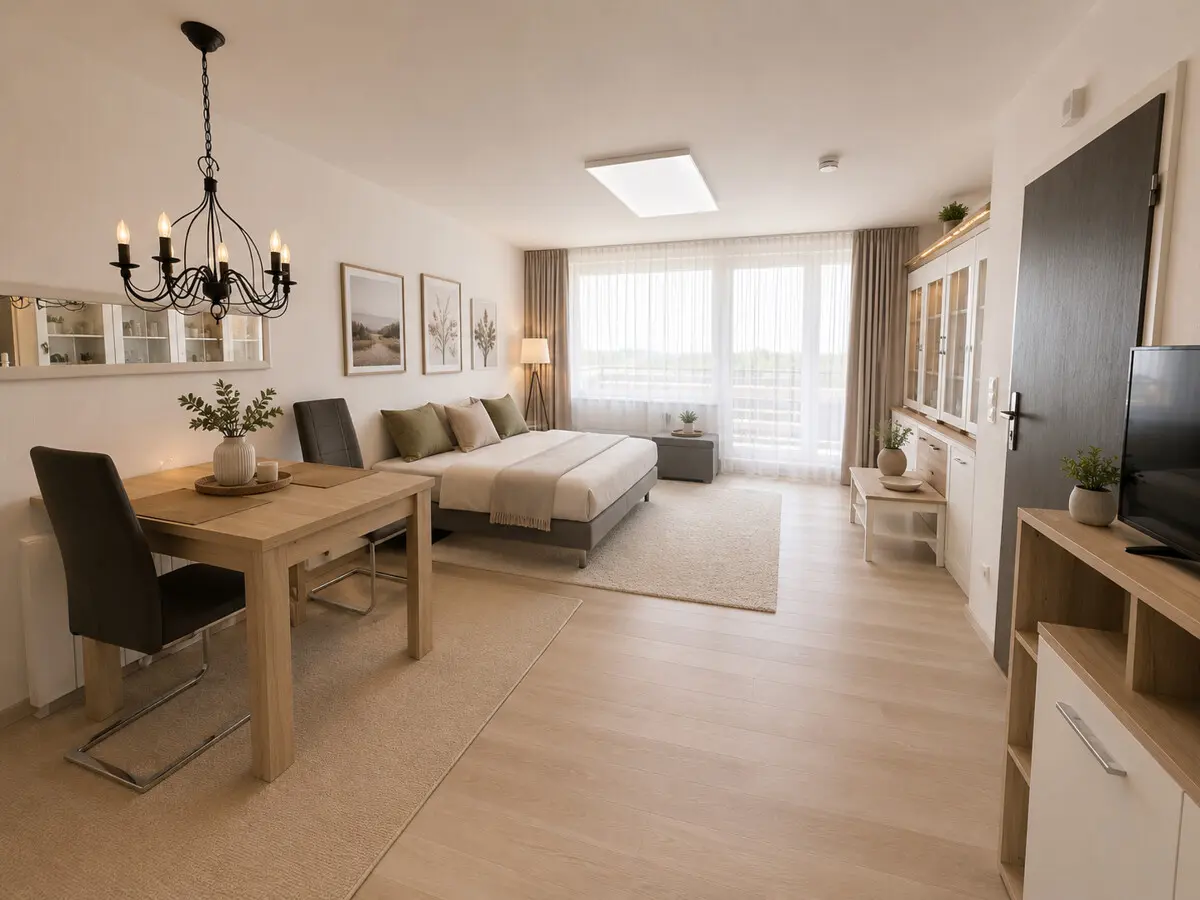 Wohnzimmer Staging