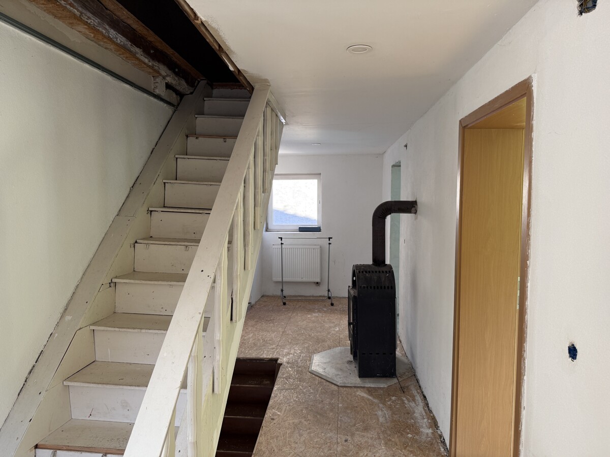 Treppe zum DG