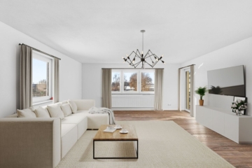 3-Zimmer OG Wohnung mit Balkon, hochwertiger Sanierung inkl. Garagen- und Außenstellplatz, 94345 Niedermotzing, Etagenwohnung