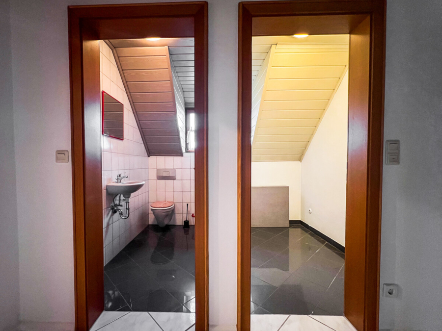 Gäste-WC & Abstellkammer