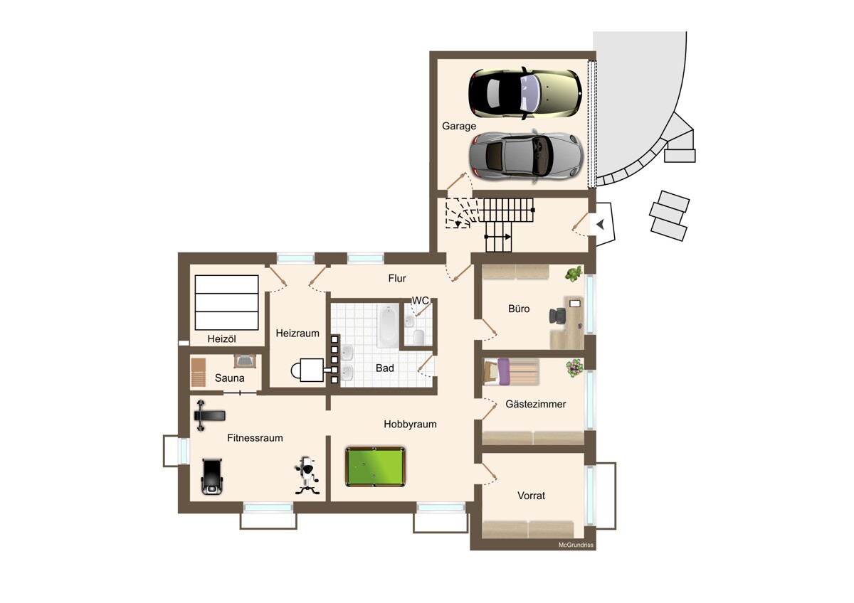 Grundriss KG