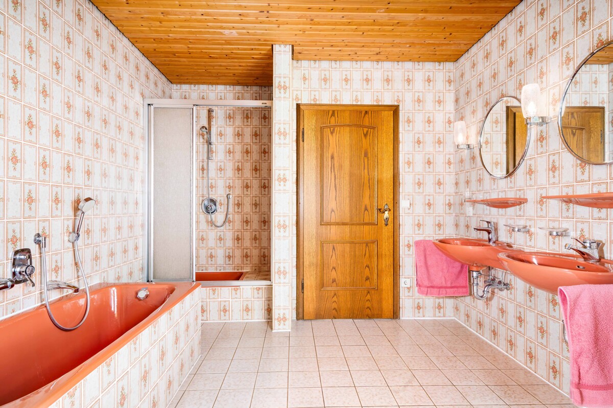 Badezimmer Dachgeschoss