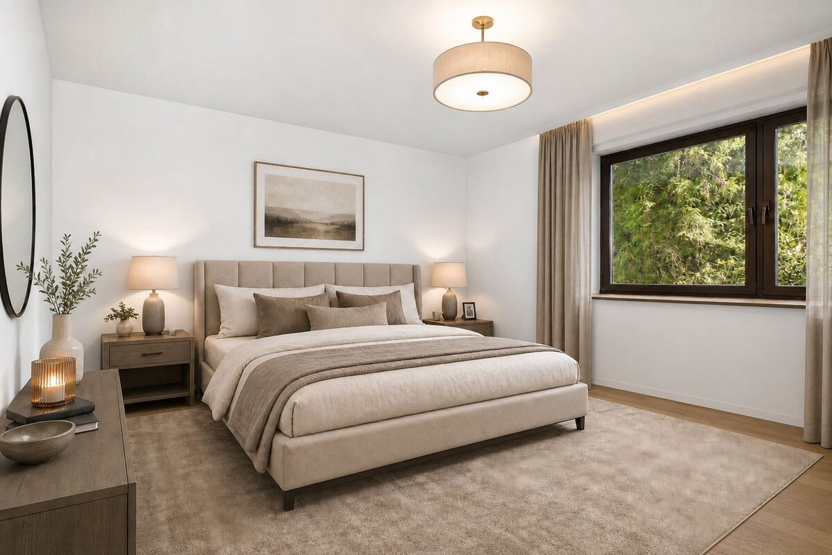 Schlafzimmer EG KI-generiert