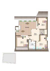 Grundriss Dachgeschoss