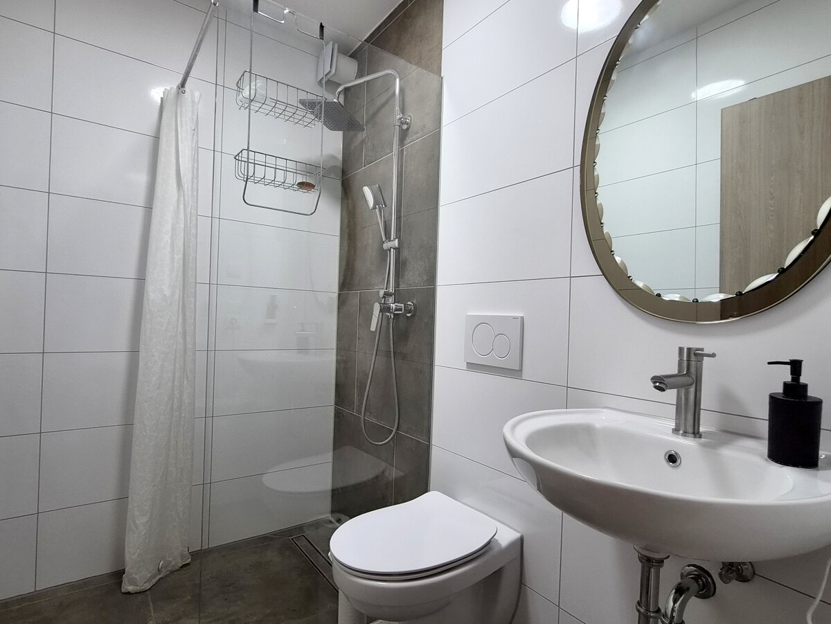 Innenliegendes Badezimmer