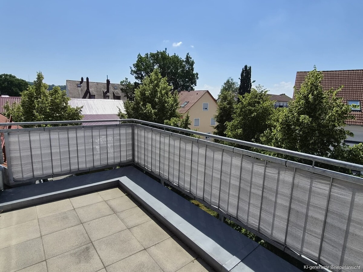 Süd-West Balkon