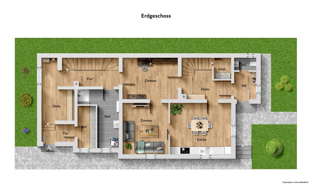 Grundriss Erdgeschoss