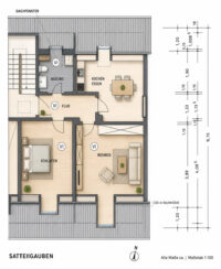 Grundriss Wohnung 6