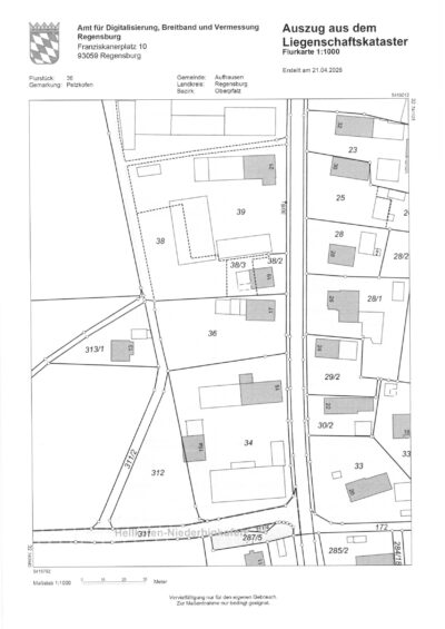 Grundstück mit vielen Möglichkeiten!, 93089 Aufhausen, Grundstück gemischt genutzt