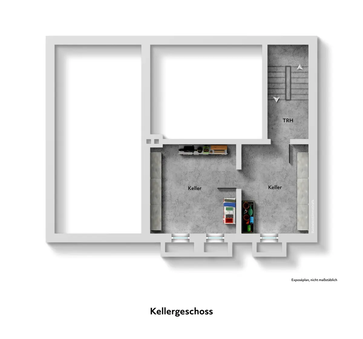 Der Grundriss Ihres Kellers