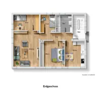 Der Grundriss Ihres Erdgeschosses