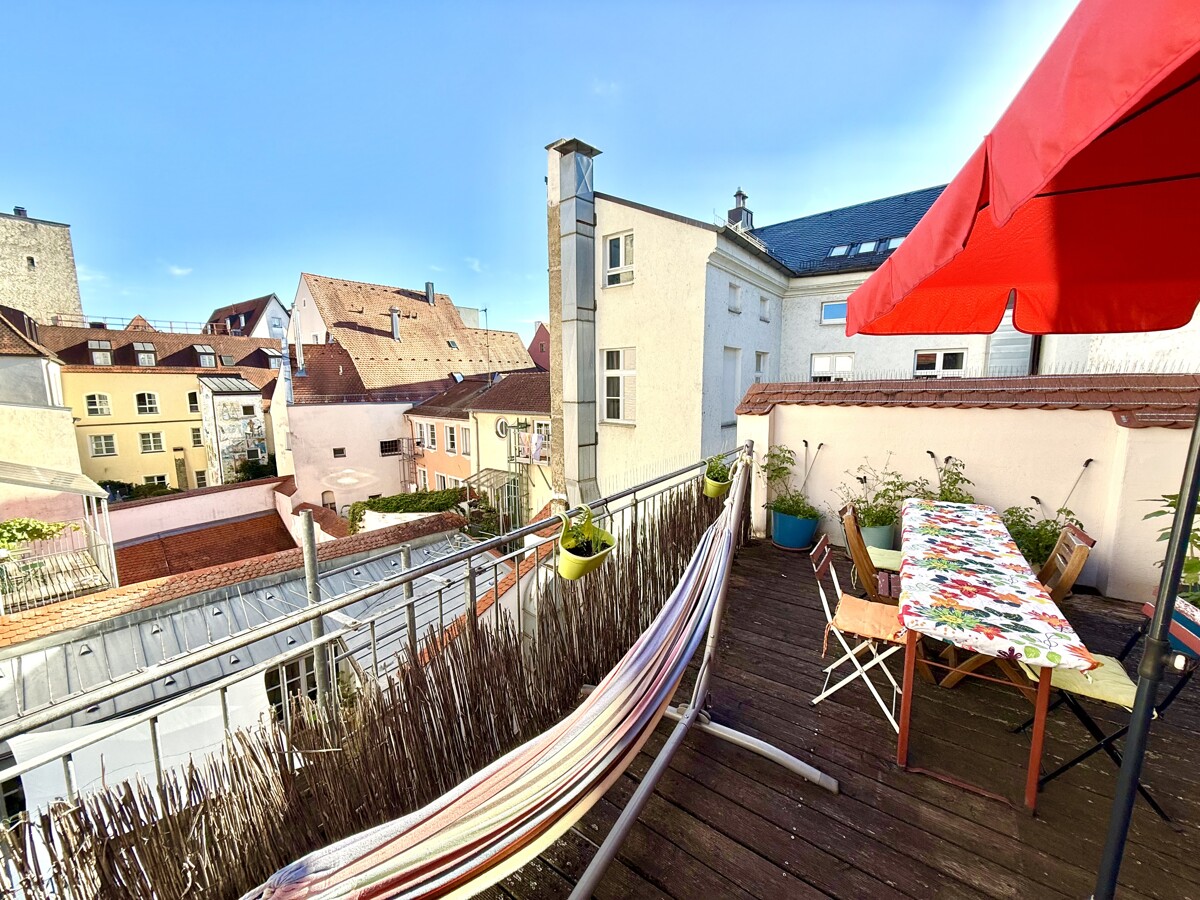 Ihre Dachterrasse gen Süd-Westen