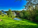 Blick zum Teich - Tierisch viel Platz!