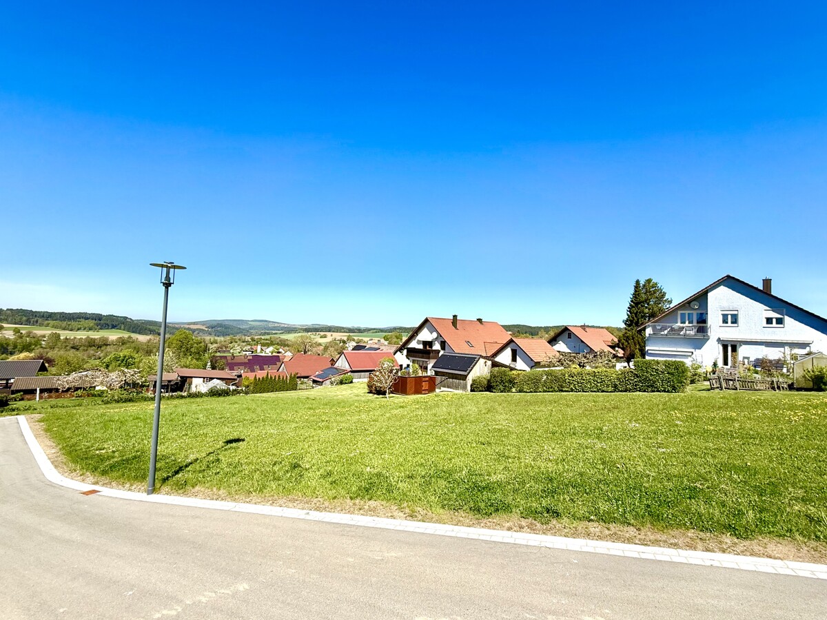 Ihr Grundstück von der Stichstraße