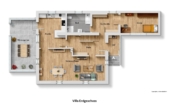 Villa - Grundriss des Erdgeschosses - Jugendstilvoll! Villa & Salettl!