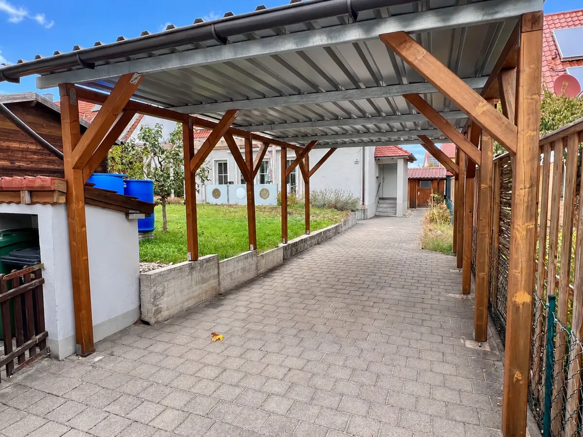 Carport KI optimiert