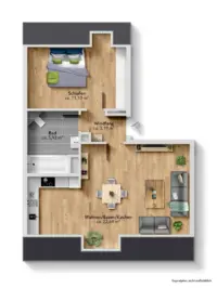 Der Grundriss Ihrer Wohnung