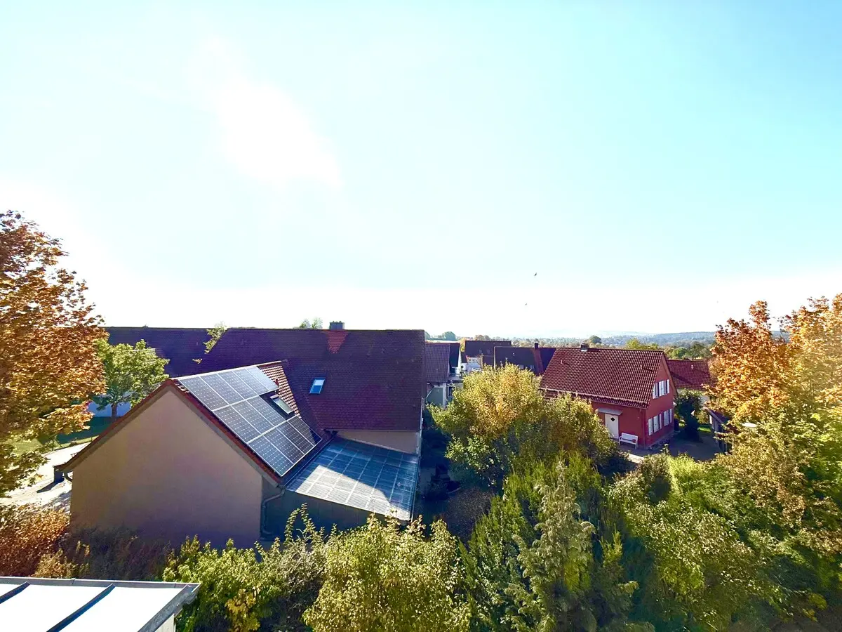 Der Blick aus Ihrem Wohnzimmer gen Süden