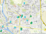 Geolyzer Kartenausschnitt - Top Büroflächen für Praxen, Kanzleien oder Agenturen