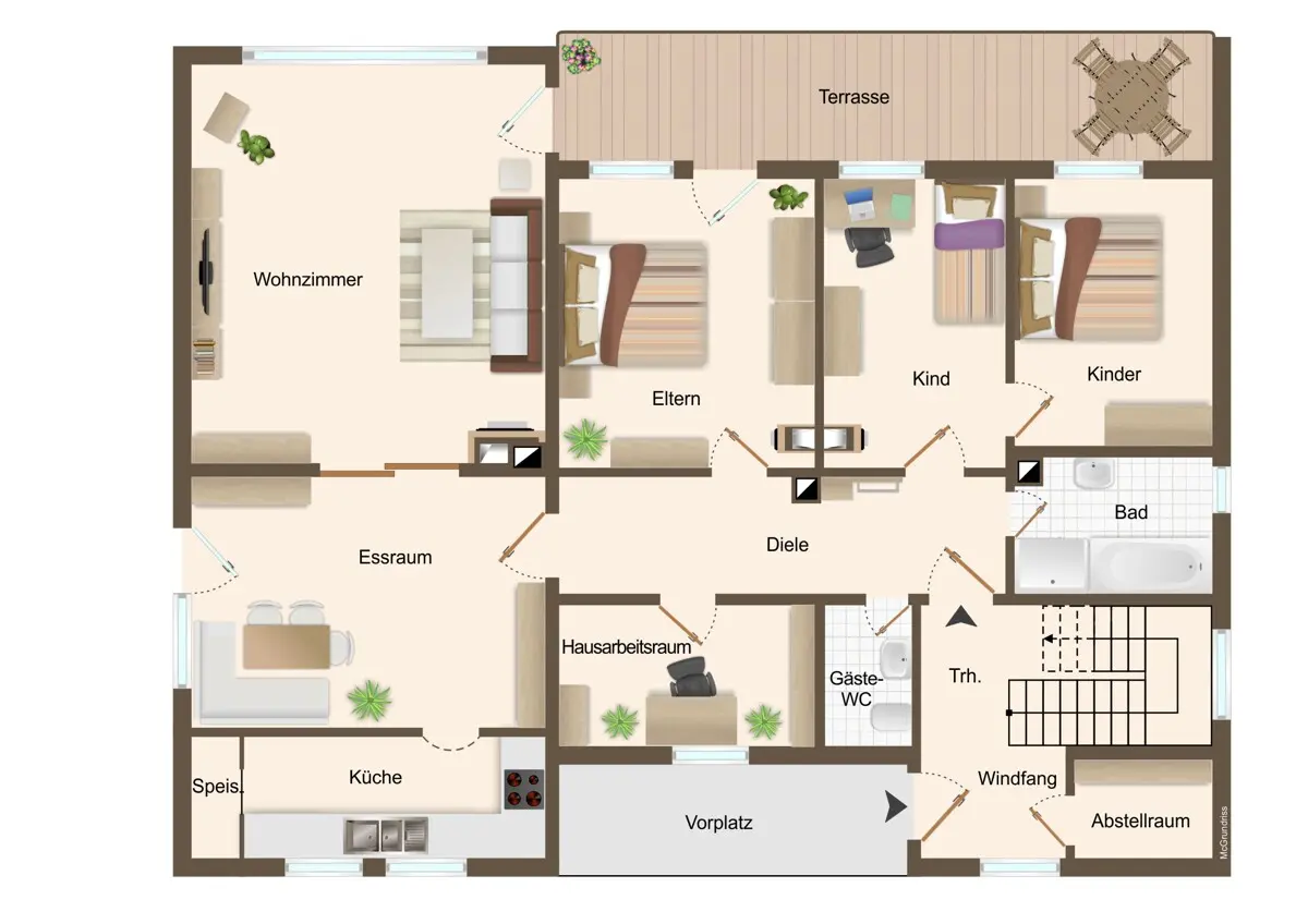 Grundriss EG