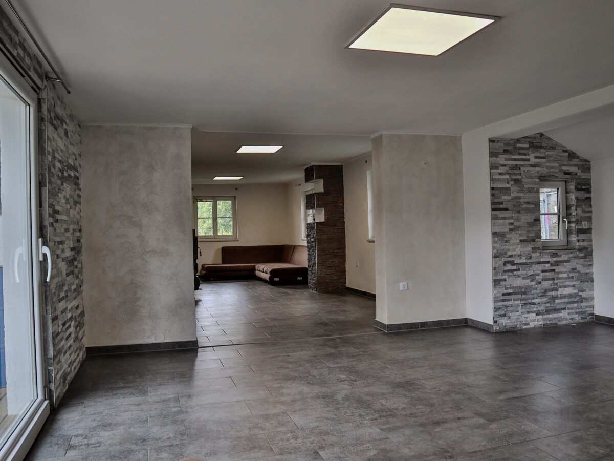 Küche Blick Wohnzimmer