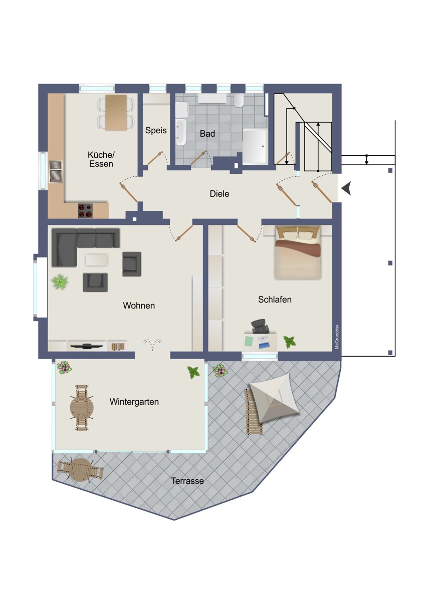 Grundriss EG