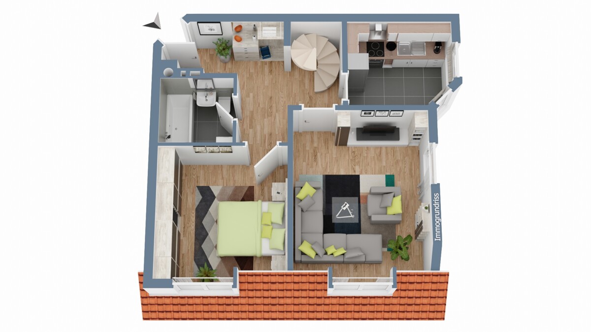 Grundriss Ebene 1