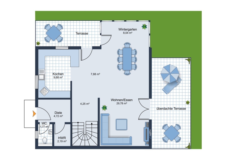 Grundriss EG