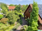 Garten mit Garage