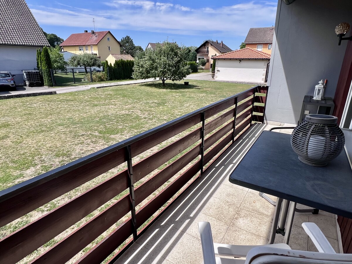 Balkon Erdgeschoss