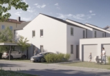 Ansicht 1 Visualisierung - Neubau/Erstbezug – Top modernes Reihenhaus in ruhiger Lage!