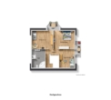 Grundriss - Ländliche Idylle trifft Wohnkomfort – Familienfreundliches EFH mit Loggia, Balkon & schönem Garten