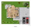 Grundriss - Ländliche Idylle trifft Wohnkomfort – Familienfreundliches EFH mit Loggia, Balkon & schönem Garten