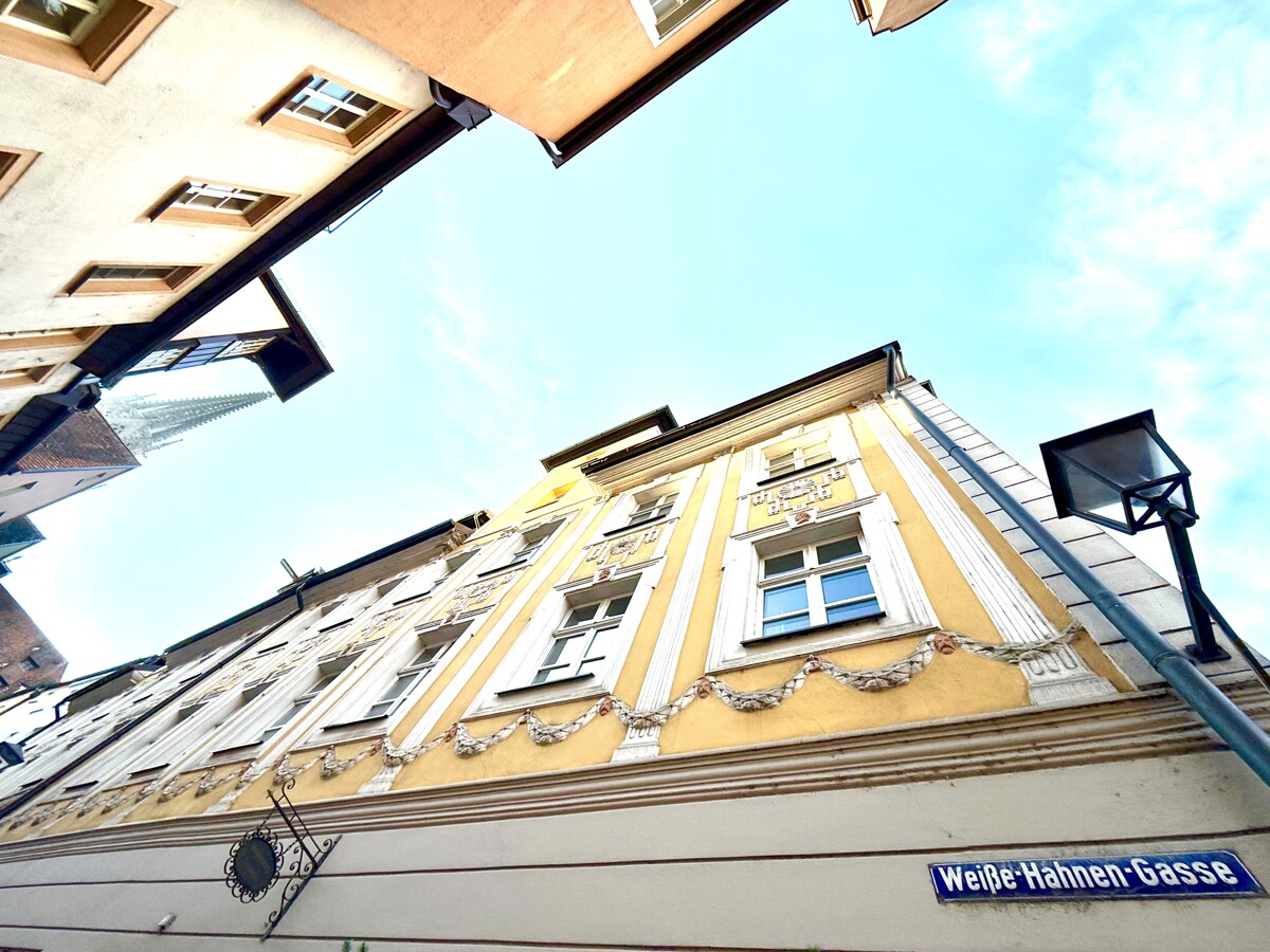 Ihr Haus von der Weiße-Hahnen-Gasse