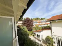 Blick vom Balkon