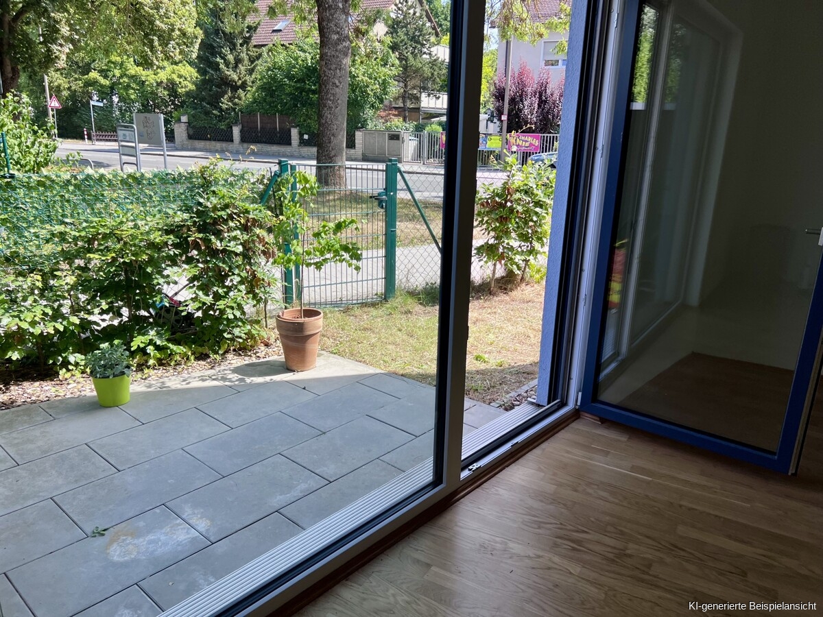 Blick zur Terrasse