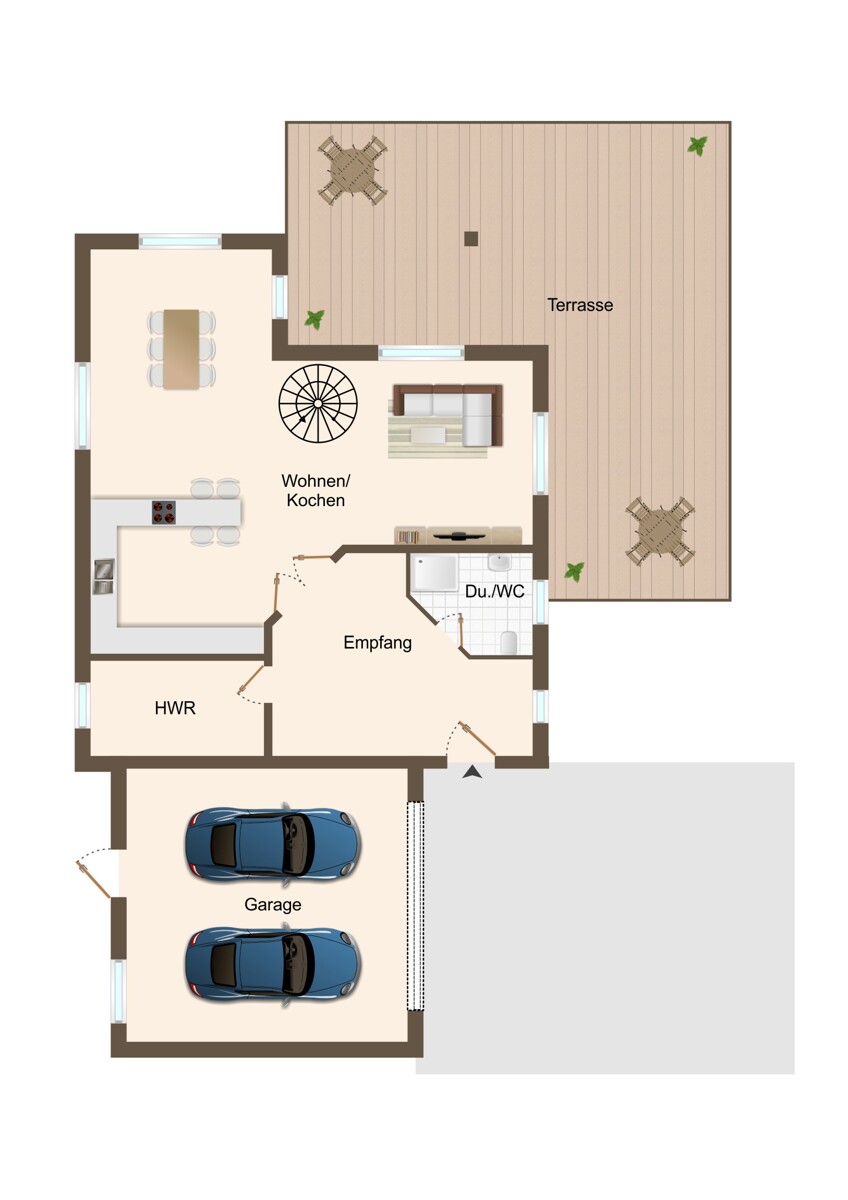 Grundriss EG