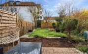 Terrasse und Garten - 3-Zimmer-Eigentumswohnung mit Garten und Tiefgaragenstellplatz in Augsburg