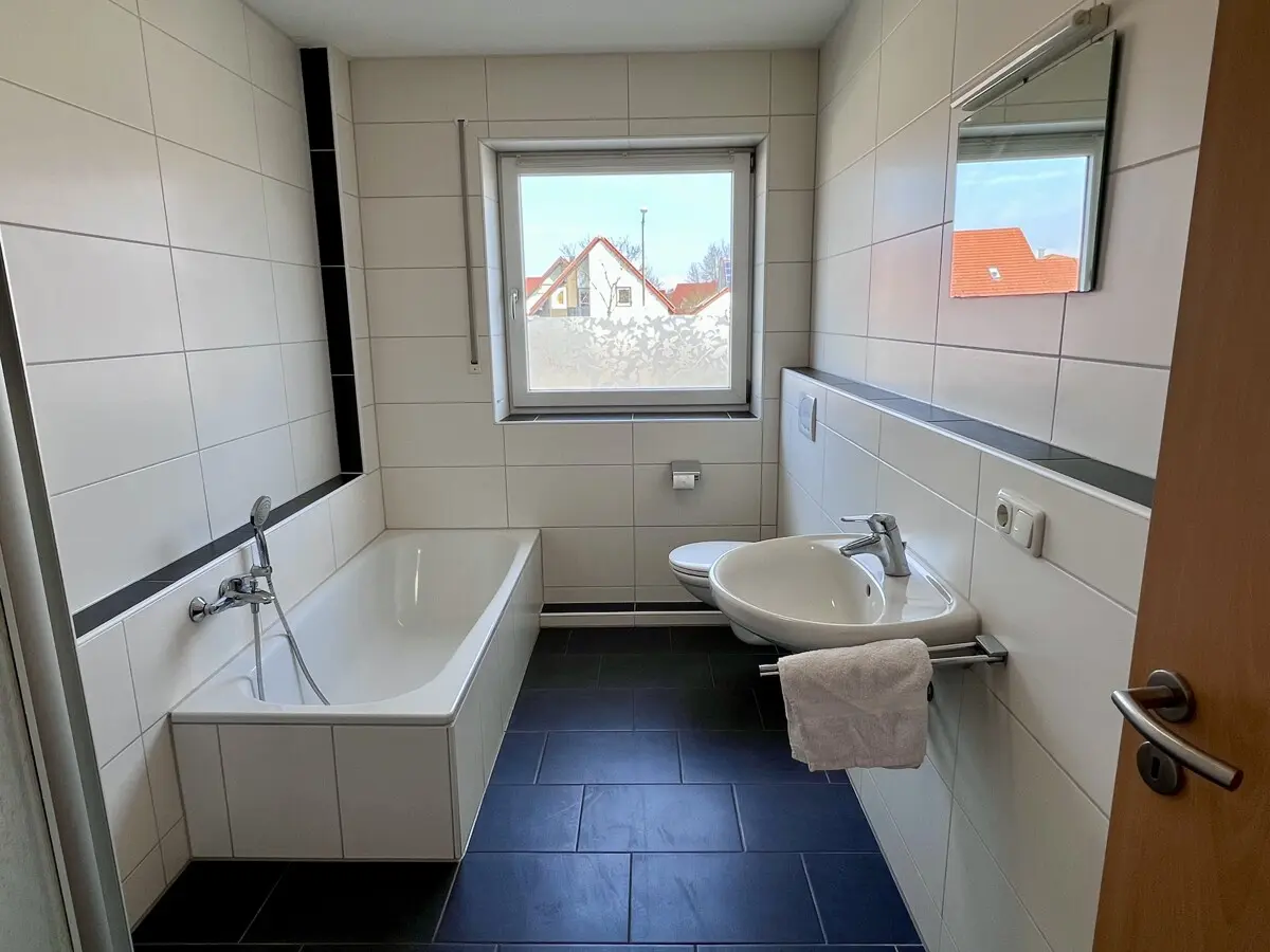 Badezimmer im Obergeschoss