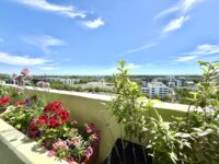 Der Blick von Ihrer Loggia gen Süd-Osten
